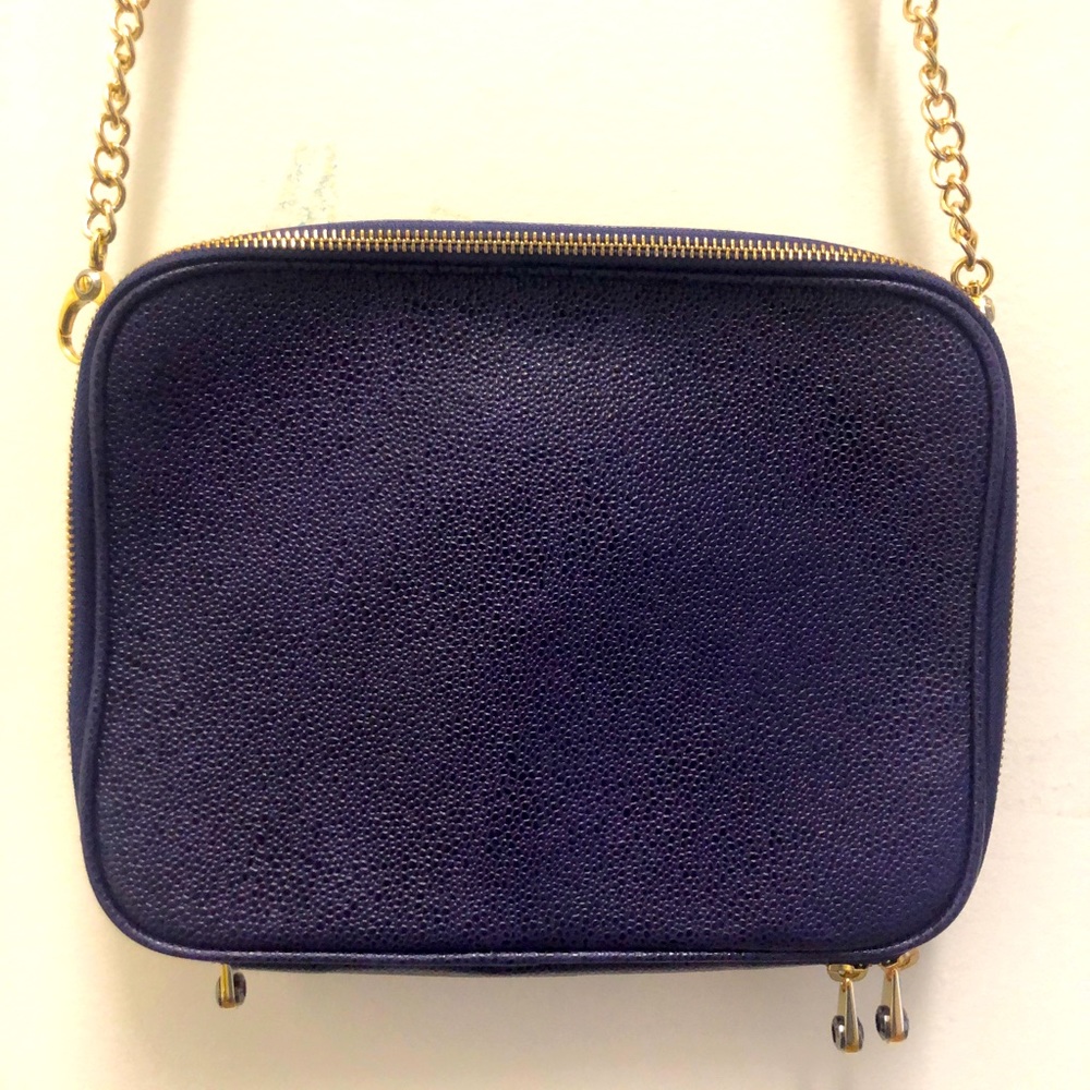 Henri Bendel E/W Leather Crossbody + Tech Bag